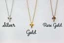 Personalized Baptism Gift, Dedication, Christening - Custom Frame and Baby Cross Necklace gift set for Godchild or First Communion