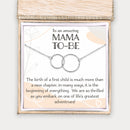 Pregnancy Gift for Mom to Be, Congratulations First Time Mom, Best Friend Pregnancy Gift, New Mom Necklace for Expecting Sister | MSG-1038