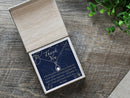 Thank You Mother of the Groom Gift, Wedding Gift from Bride, Mother-in-Law Pearl Necklace, Mom of the Groom Necklace | MSG-1039