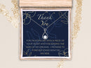 Thank You Mother of the Groom Gift, Wedding Gift from Bride, Mother-in-Law Pearl Necklace, Mom of the Groom Necklace | MSG-1039
