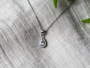 Mimi Necklace Gift, Birthday, Christmas, Mothers Day Gift for Nana or Grandma, Minimalist Teardrop Pendant Jewelry for Grandmother