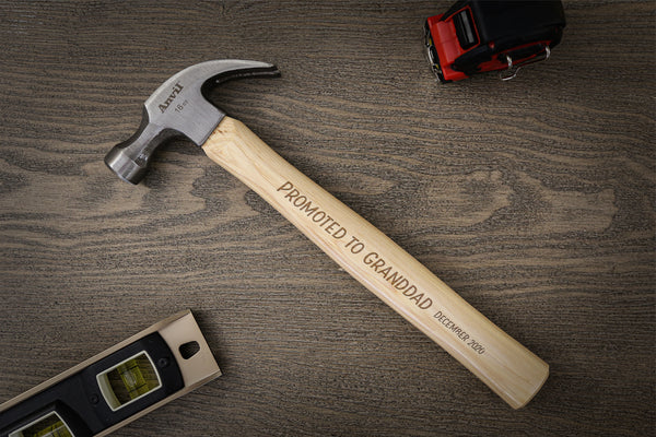 Grandpa Wood Hammer Personalized