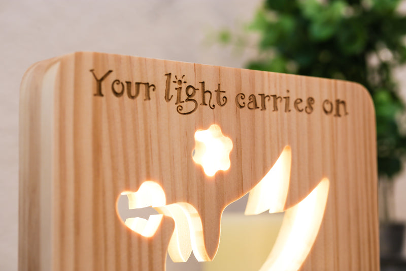 Personalized Remembrance Memorial Light