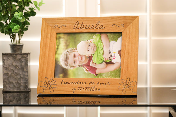 Personalized Grandma Abuela Picture Frame