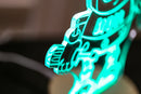 Personalized Robot HoloGLO - Premium LED Holographic Inspired Night Light