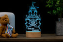 Personalized Princess Castle HoloGLO - Premium LED Holographic Inspired Night Light