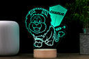 Lion HoloGLO - Personalized Holographic Inspired Premium Light