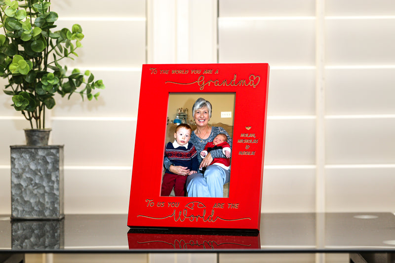 Grandma Appreciation Personalized Picture Frame