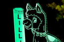 Llama HoloGLO - Personalized Holographic Inspired Premium Light