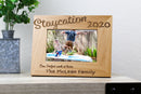 Staycation Family Vacation Personalized Picture Frame