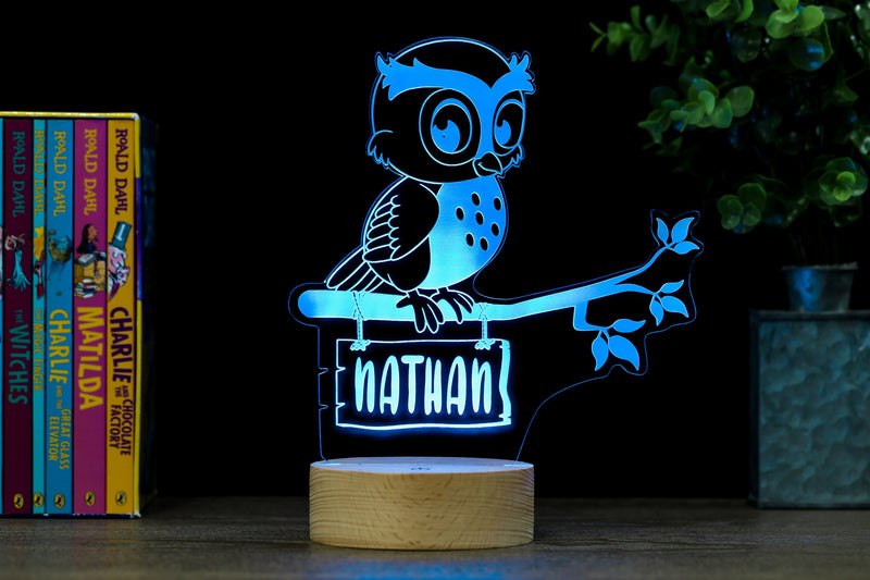 Woodland animal best sale night light