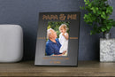 Papa & Me Appreciation Picture Frame, Personalized Fathers Day Gift for Grandpa, Grandfather Birthday or Christmas Present