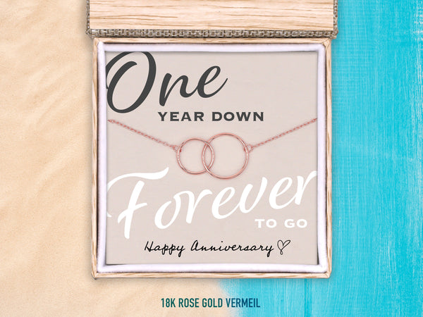 1 Year Anniversary Gift for Wife, 1st Wedding Anniversary Gift for Her, One Year Anniversary Gift for Girlfriend | MSG-1041
