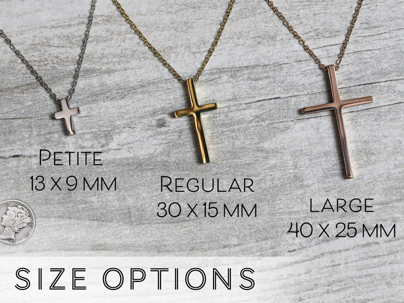 Large Silver Cross Necklace : Target