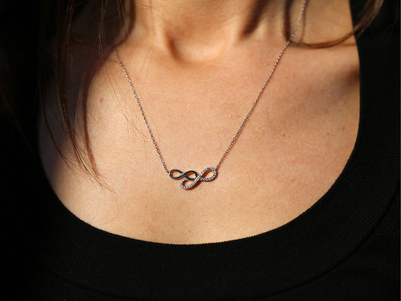 Godmother Infinity Necklace Gift, Minimalist Pendant Necklace Jewelry, Christmas Birthday Gift