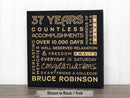 Personalized Retirement Sign Gift, Coworker Retirement Gifts, Retirement Gift for Her, Retirement Gift for Men, Engraved Retirement Canvas