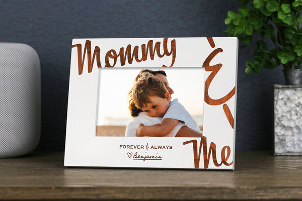 New Mom Personalized Picture Frame, First Mothers Day, New Mommy Gift, Gift for Wife